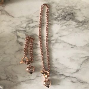 Juicy Couture Matching necklace and bracelet